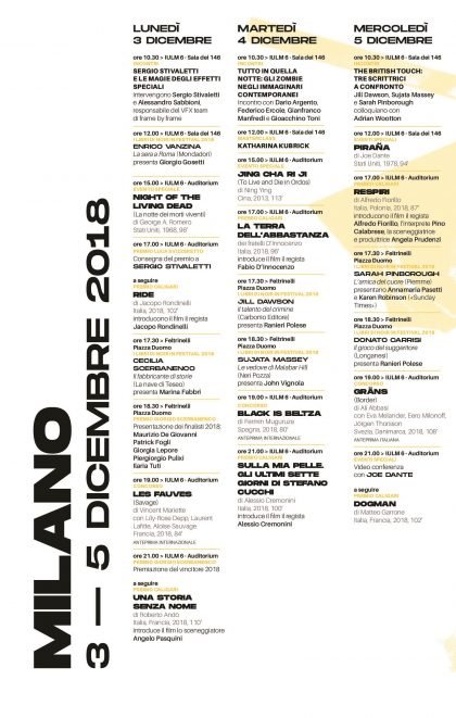 Noir in Festival - Programma 2018 - Copia